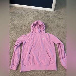 Pink Nike hoodie